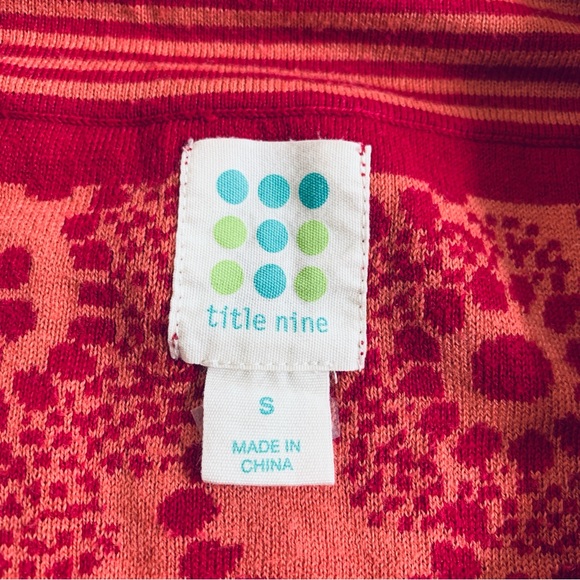 Title Nine Knit Skirt in Magenta & Soft Coral size S, EUC - Picture 4 of 5